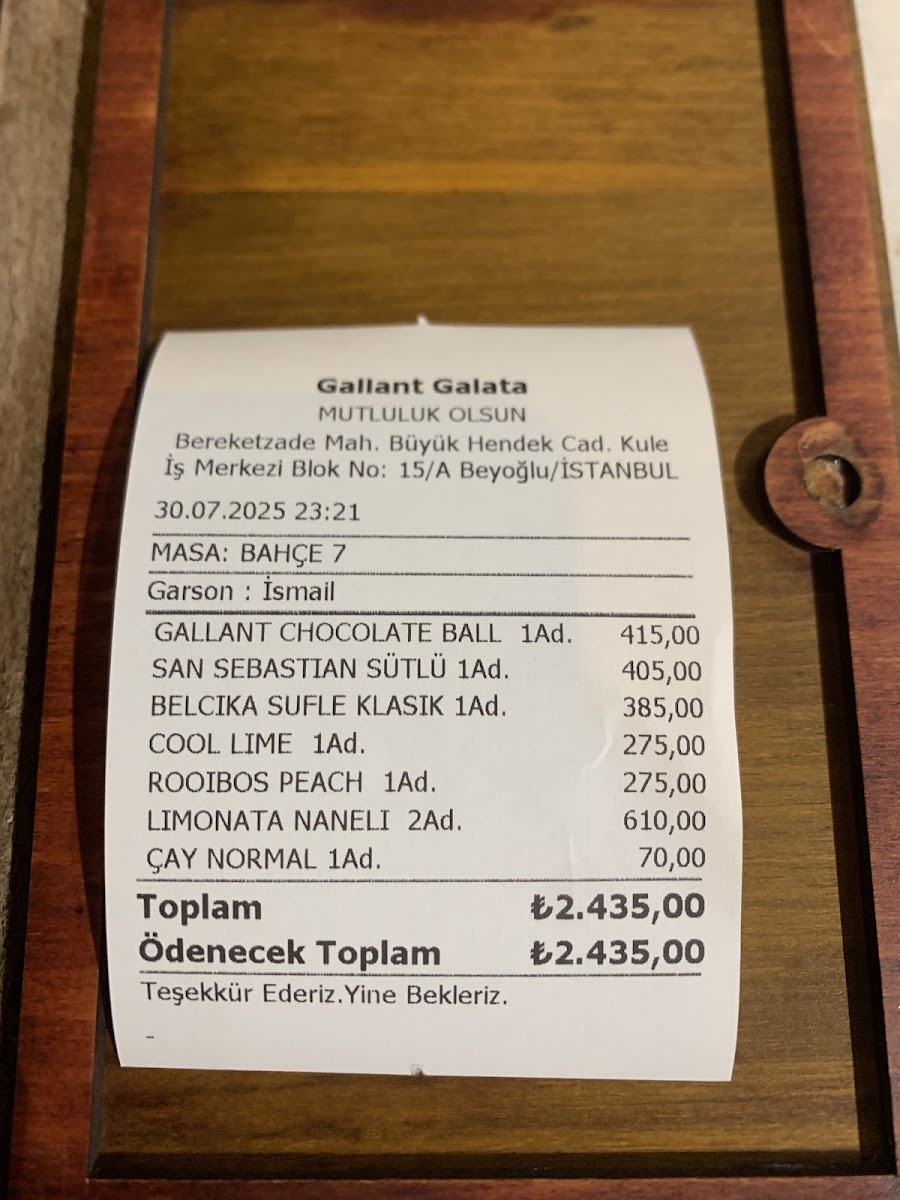 Menu Gallant Galata-6